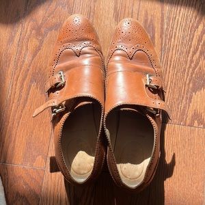 All leather loafers